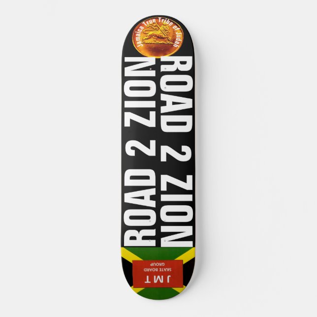 PRANCHA DE SKATE ROAD 2 ZION 8 1/4" (Frente)
