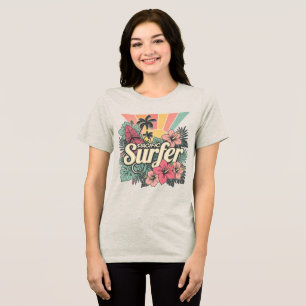 Prancha de Surf Retro Hibisco Praia Aloha