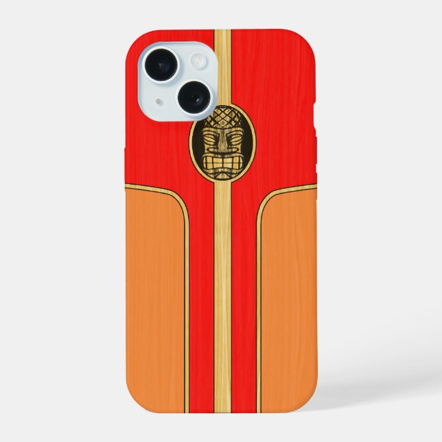 Prancha de Surf Retro Tiki (Verso)