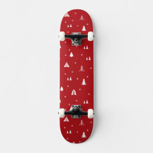 Pranchas de skate Árvores de Natal e Flocos de Nev
