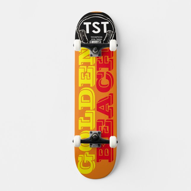 PRANCHAS DE SKATE OFICIAL GOLDEN BEACH (Frente)