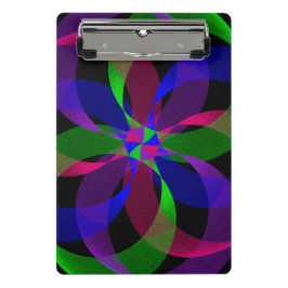 Prancheta 3D 2D Hybrid Geometric Mini Clipboard