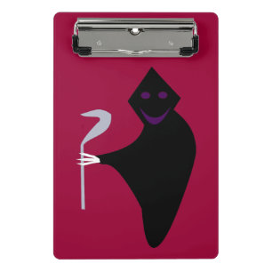 Prancheta Área de Transferência Mini do Halloween do Grim 