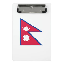 Prancheta Bandeira da Mini Área de Transferência do Nepal