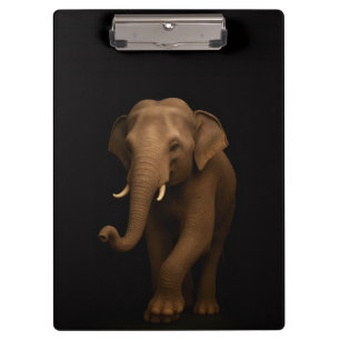 Prancheta Black 4 Luxe, Elefante Indiano
