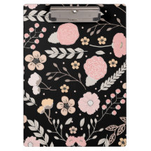 Prancheta Botânica Floral Bonita