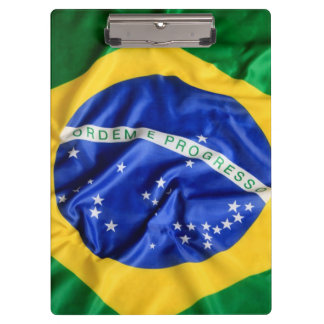 Prancheta brasileira da bandeira