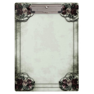 Prancheta chique chabby dos rosas do Victorian