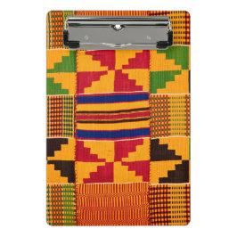 Prancheta Conselho Mini Clip Africano Impressão