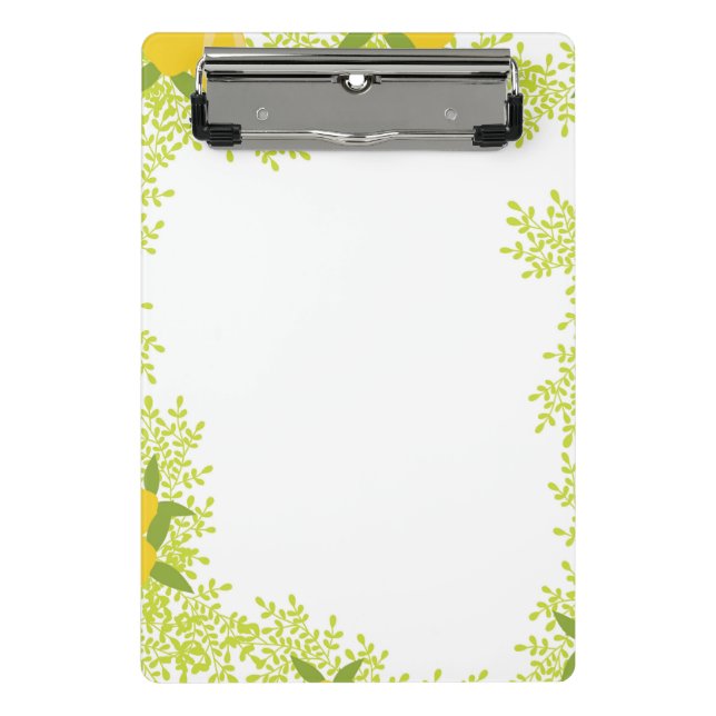 Prancheta Cute & Functional Mini Lemon Design Clipboard (Frente)