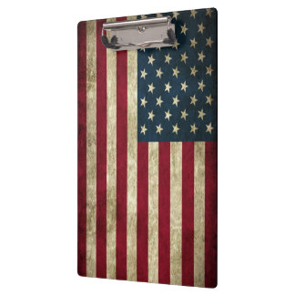 Prancheta da bandeira americana