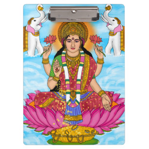 Prancheta da Deusa Lakshmi