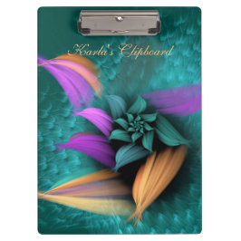 Prancheta da flor do Apo