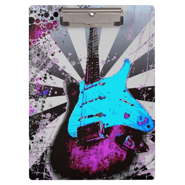 Prancheta da guitarra elétrica (Frente)