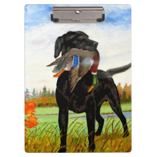 Prancheta da pintura do cão de caça