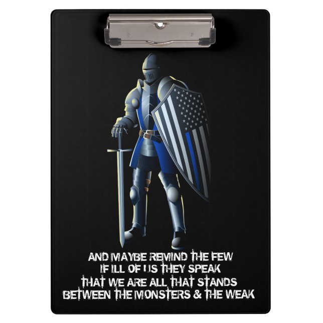 Prancheta da polícia (Frente)