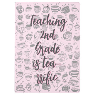 Prancheta de Ensino da Segunda Série é Tea-rrifico