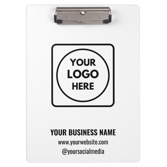 Prancheta de logotipo de empresa personalizado mod (Frente)