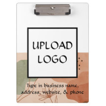 Prancheta de Logotipo de Salão Personalizado para 