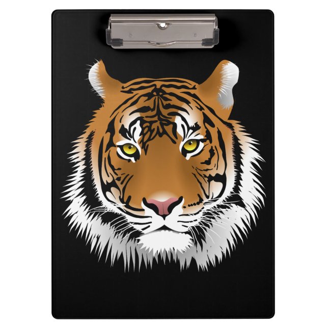 Prancheta de Rosto de Tigre (Frente)