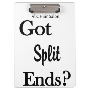 Prancheta de Salão de Beleza Cute Barbershop