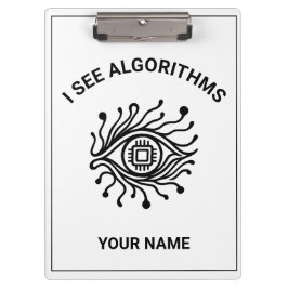 Prancheta de Tecnologia Personalizada com Texto Pe