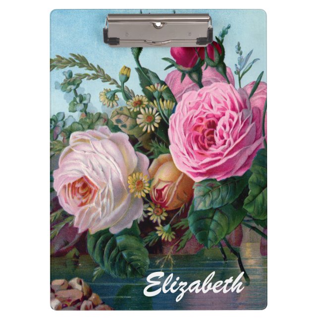 Prancheta do costume dos rosas do Victorian do (Frente)