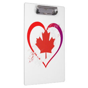 Prancheta do Dia do Canadá