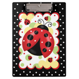 Prancheta do joaninha