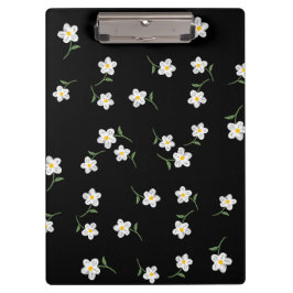 Prancheta Floral Midnight Daisy | Botânica Desenha