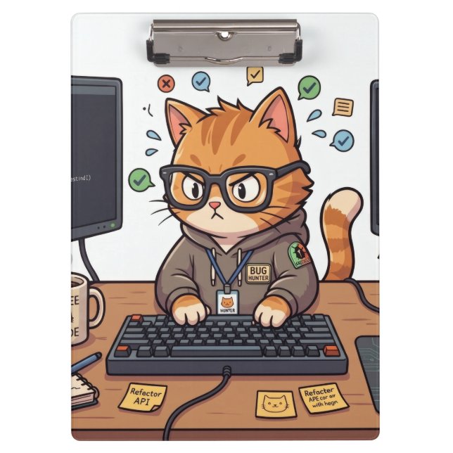 Prancheta Gato Real (Frente)