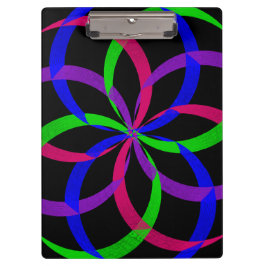 Prancheta Geométrica Figura 8 Multicolor