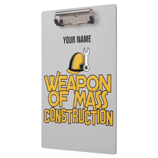 Prancheta maciça do costume da construção (Esquerda)