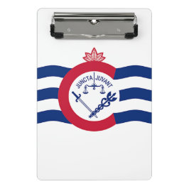 Prancheta Mini área de transferência com bandeira de Cincinn