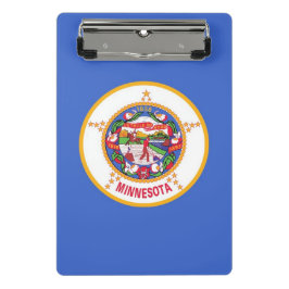 Prancheta Mini área de transferência com bandeira de Minneso