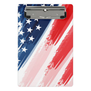 Prancheta Mini Área de Transferência Patriótica