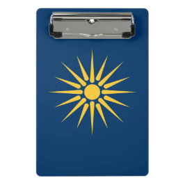 Prancheta Mini clipboard with flag of Macedonia, Greece
