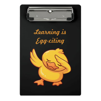 Prancheta Mini Conselho com Design de Pato Bonito -