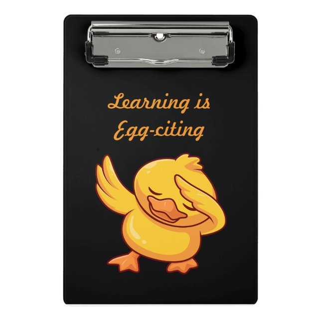 Prancheta Mini Conselho com Design de Pato Bonito - (Frente)