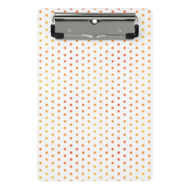 Prancheta Mini Ombre Sunburst Dot - XS (Frente)