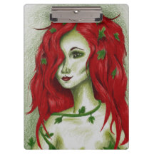 Prancheta original da arte da fantasia do Redhead