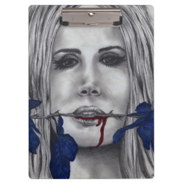Prancheta original da arte do vampiro dos rosas do