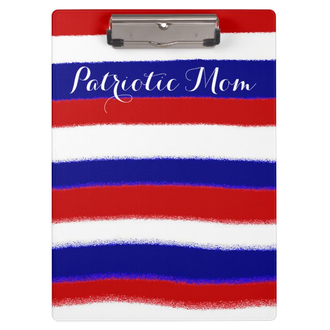Prancheta patriótica da mamã (Frente)