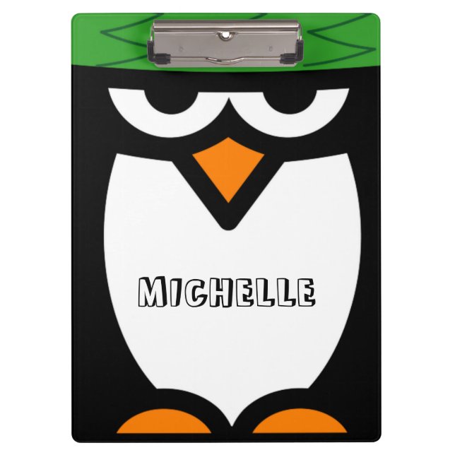 Prancheta personalizada com desenho animado de pin (Frente)
