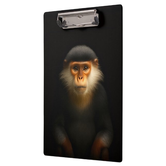 Prancheta Preta 4 Luxo, Langur Douc Vermelho (Esquerda)