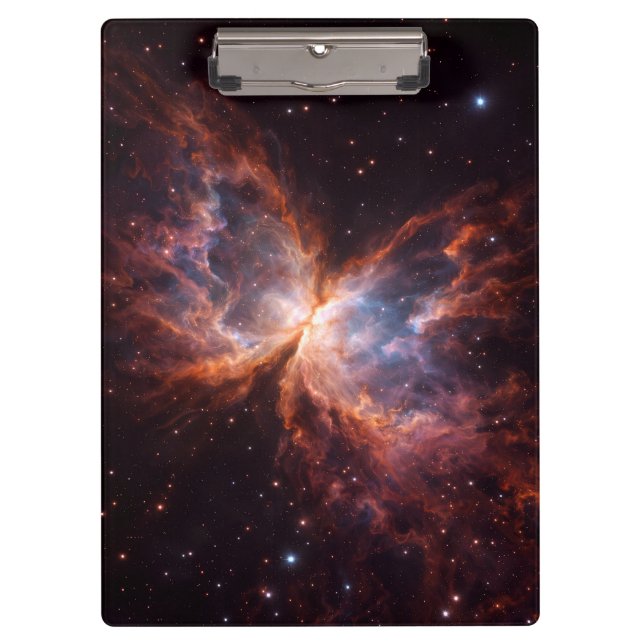 Prancheta Preta 4 Luxo, Nebulosa Borboleta (Frente)