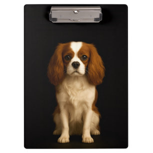 Prancheta Preta 4 Luxo, Sweet Cavalier Spaniel