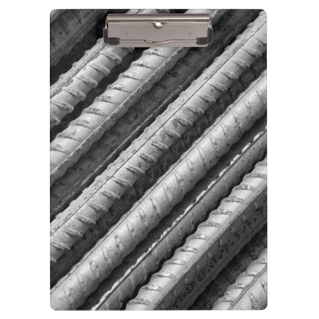 Prancheta preta & cinzenta do Rebar (Frente)