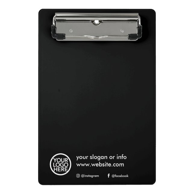 Prancheta Promocional personalizado Logotipo comercial Mini  (Frente)