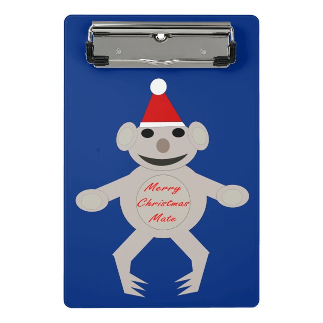 Prancheta Quadro de Clipboard Mini Koala Bear no Natal Austr (Frente)